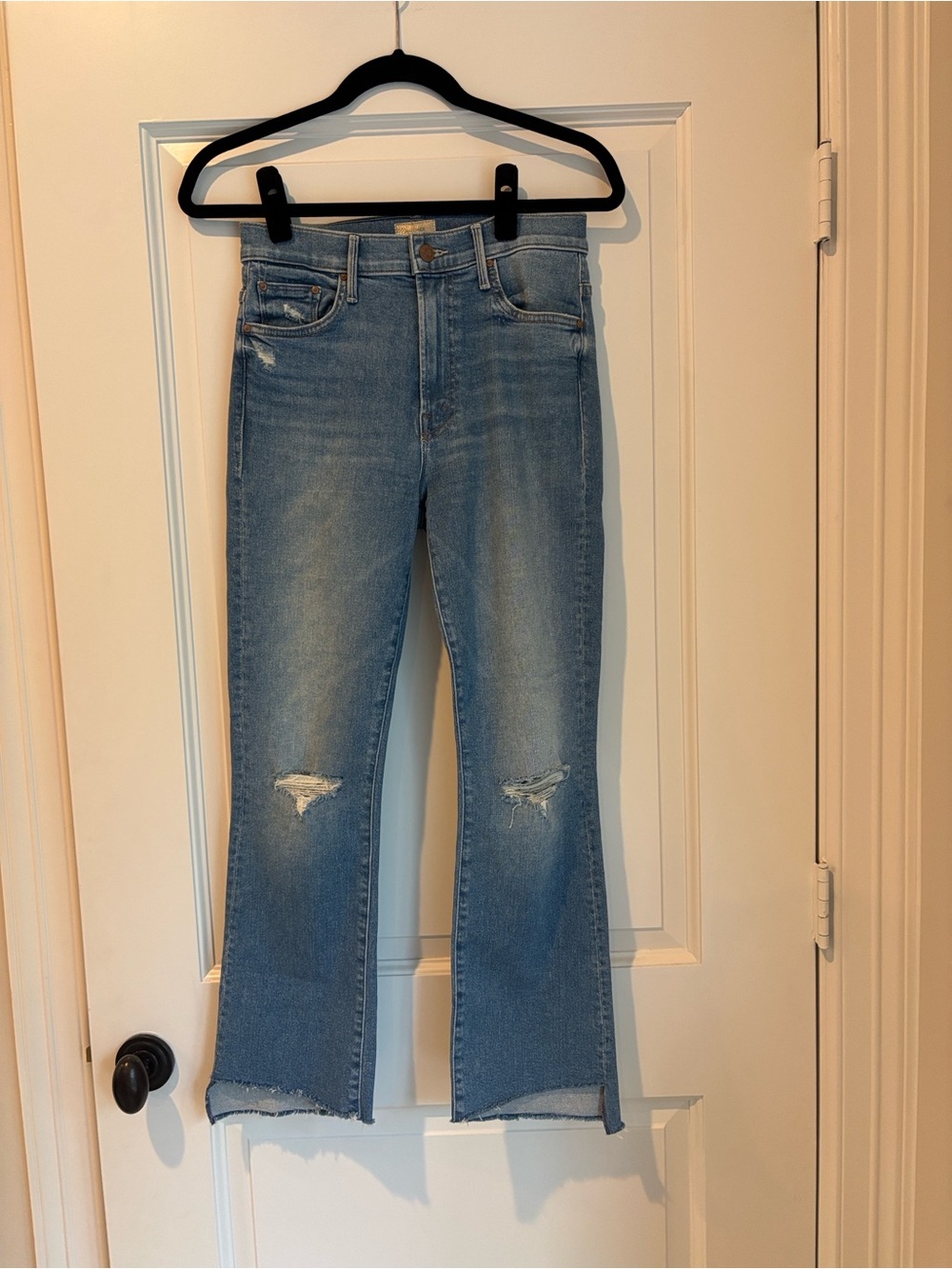 distressed Mother Insider Jeans, Size 27